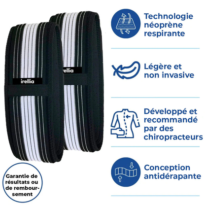 Irellia™ ceinture de soutien pour le dos et la sciatique sans douleur