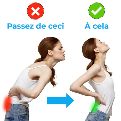 Irellia™ ceinture de soutien pour le dos et la sciatique sans douleur