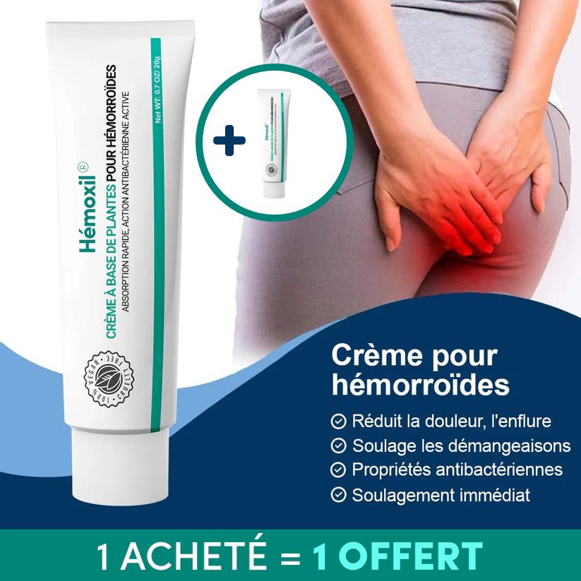 Crème pour hémorroïdes Hémoxil®